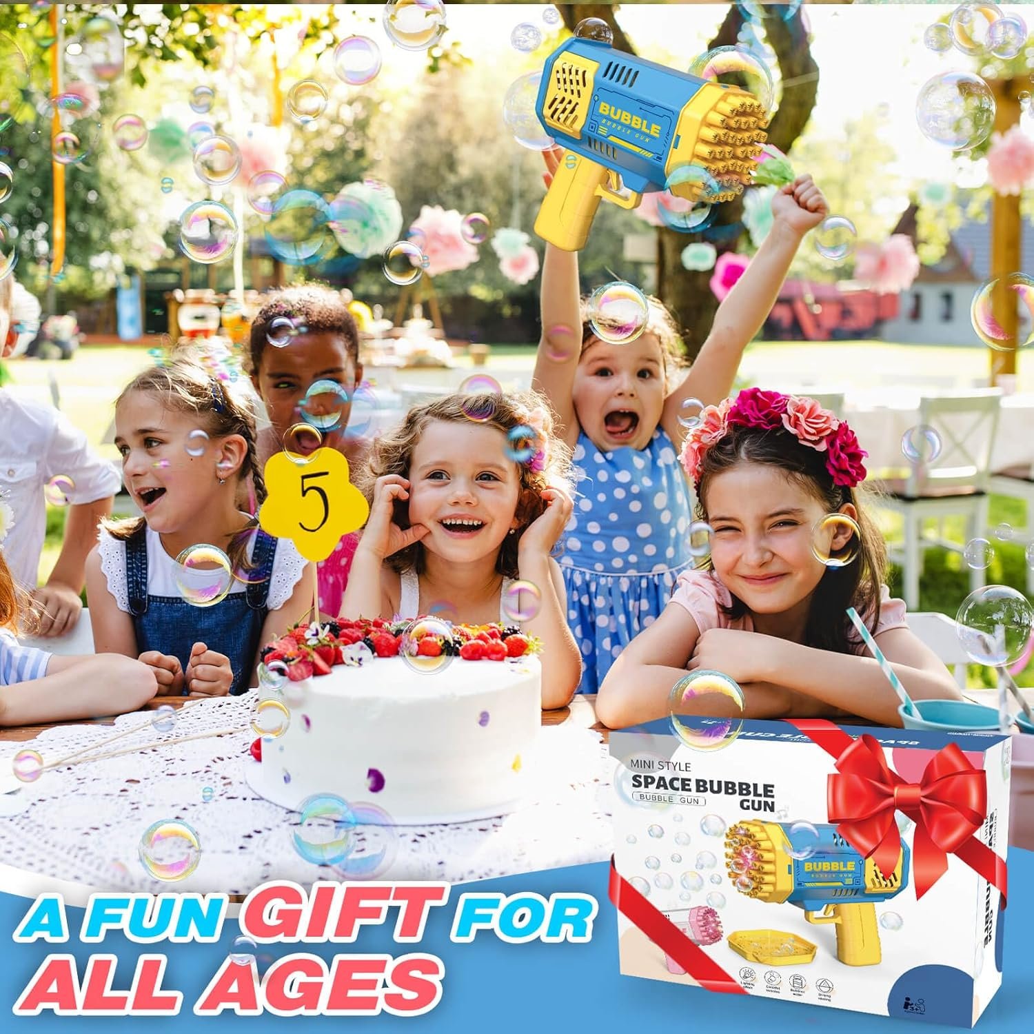 JONEG Toys for 3-8 Year Old Boys Girls: 2 Pack Bub... - Image 6