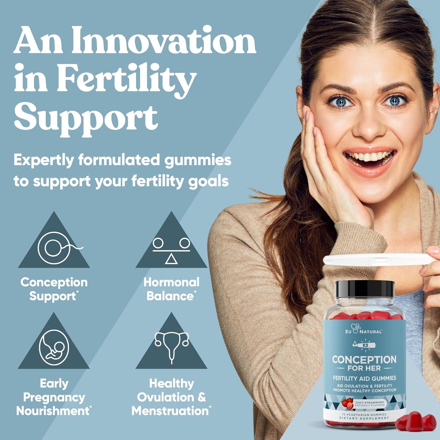 Conception for Her Fertility Gummies - Fertility S... - Image 3