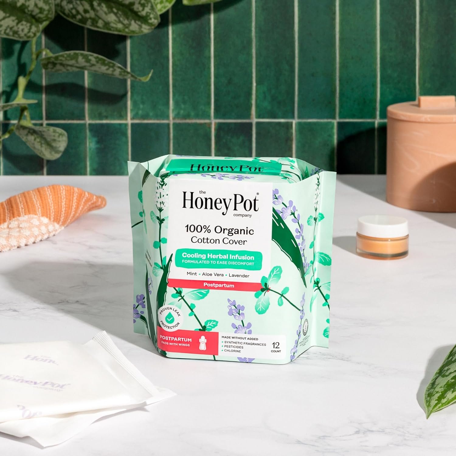 The Honey Pot Company - Herbal Postpartum Pads w/W... - Image 9