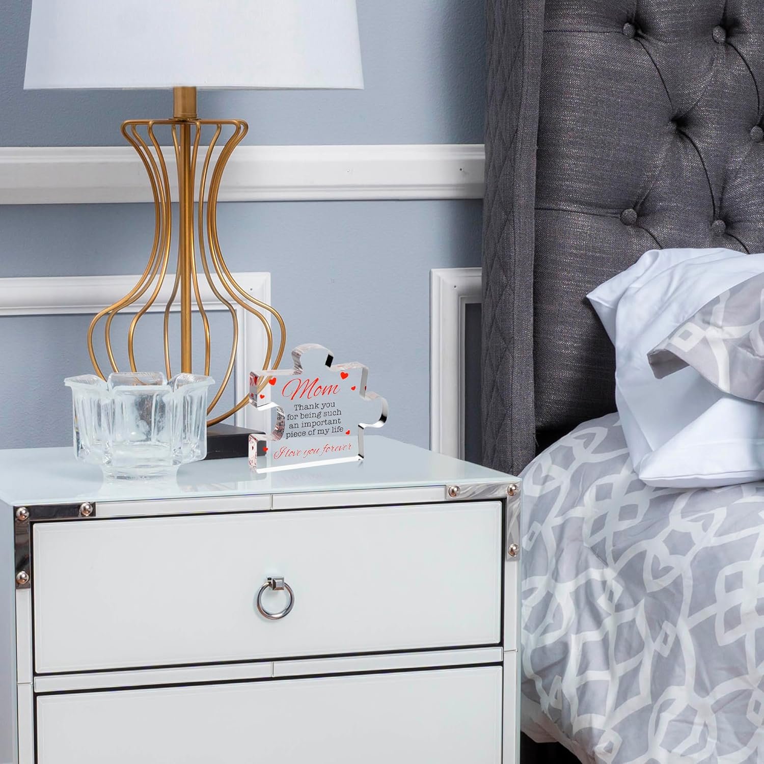 VELENTI Engraved Acrylic Block Puzzle - Mom Presen... - Image 6